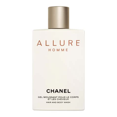 chanel allure homme hair and body wash